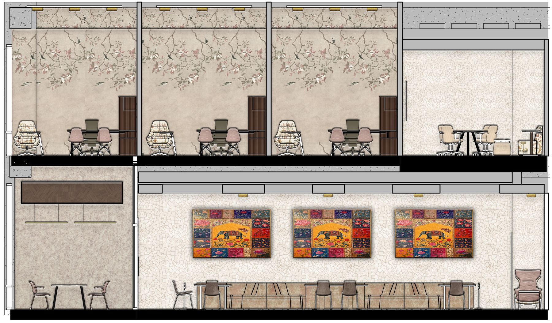 Sections — Transverse interior section